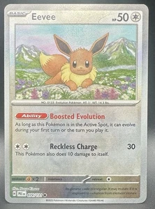 Pokemon TCG Eevee 074/131 MASTER BALL Prismatic Evolutions English NM Card - Picture 1 of 4