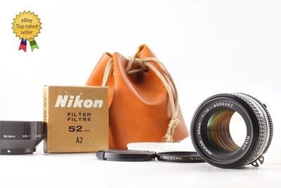 SIC! 600xxxx【Top MINT+++】 Nikon Ais Nikkor 50mm F1.4 MF Standard Lens From Japan - Image 1 of 4