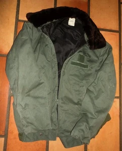 Blouson officiel aviateur pilote Armée de l'Air Française année 1970 taille 100L - Imagen 1 de 5