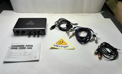 BEHRINGER U-PHORIA UMC202HD SCHEDA AUDIO USB REGISTRAZIONE MICROFONO E STRUMENTI - Immagine 1 di 4