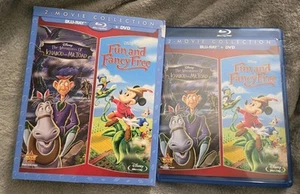 The Adventures of Ichabod and Mr. Toad / Fun and Fancy Free Blu-ray/DVD RARE OOP - Picture 1 of 2