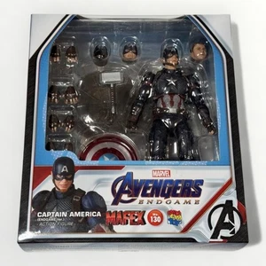 Juguete Medicom MAFEX Nº130 CAPITÁN AMÉRICA Versión Final Steve Rogers 160 mm usado - Imagen 1 de 5