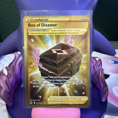 Pokémon TCG Box of Disaster Sword & Shield Lost Origin 214/196 Secret Rare NM - Image 1 of 2