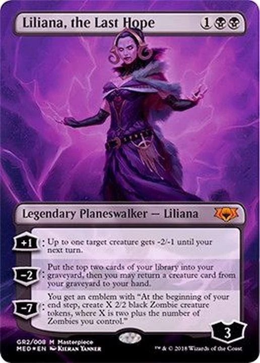 MTG FOIL Liliana, the Last Hope English [MED-GRN] - Image 1 of 1