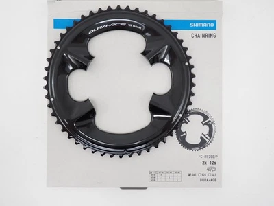 ¡NUEVO! Plato delantero de bicicleta Shimano Dura-Ace 50T 12 velocidades 110 BCD FC-R9200 Foto 1 de 4