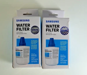 Confezione 2 filtri acqua frigorifero originali OEM Samsung DA29-00003G - nuovi sigillati - Foto 1 di 3