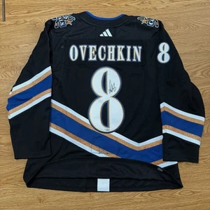 Capitals ALEX OVECHKIN Reverse Retro 2.0 Signed AUTO Authentic Adidas JERSEY COA - Picture 1 of 6