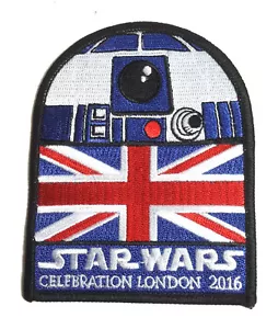 2016 Star Wars Celebration London 4" Logo Patch-(SWPA-C-2016) - Picture 1 of 1