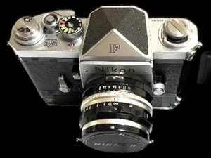 Nikon F 640 W/ Tick Mark 5cm F2 and early motor - Picture 1 of 14