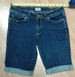 Pantaloncini jeans casual inclinabili taglia 3 5 tasche - Foto 1 di 10