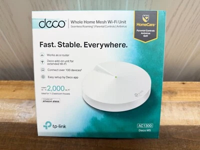 TP-Link Deco M5 AC1300 Whole Home Mesh WiFi Unit - Image 1 of 4