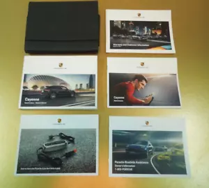 Porsche Cayenne 2019 conjunto manual del propietario fabricante original como nuevo - Imagen 1 de 6