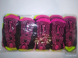 Innovative Socks With Bottom Grip For Exercise Or Play New 10 Pack Pink Size M - Picture 1 of 3