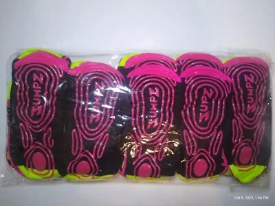 Innovative Socks With Bottom Grip For Exercise Or Play New 10 Pack Pink Size M - Image 1 of 3