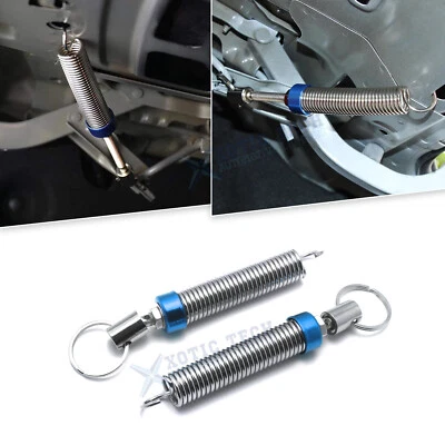 Dispositivo de resorte de metal de elevación de tapa de maletero automático ajustable azul 2 piezas Foto 1 de 4
