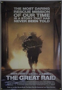 PÓSTER DE PELÍCULA THE GREAT RAID DS ROLLADO ORIGINAL DE UNA HOJA BENJAMIN BRATT (2005) - Imagen 1 de 1