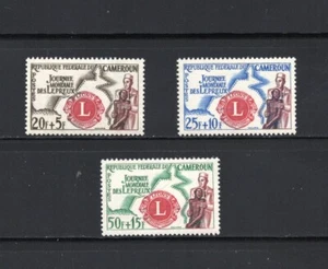 S0402 Kamerun 1962 Lions Club - Lepralinderung 3v.   MNH - Bild 1 von 1