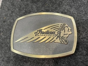 Indian Motorcycles "Proud Owner" belt buckle - Picture 1 of 2