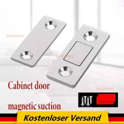 1-10 Set Extrem Stark Schrank Tür Türmagnete Magnetschnäpper Möbelmagnet Magnet - Bild 1 von 4