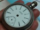 Antique 1893 WALTHAM 18s 7J SW/SS Pocket Watch -- For Repair /Parts