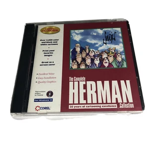 The Complete Herman Collection -Corel Video Game Vintage PC/MAC CD-ROM - Picture 1 of 6