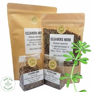 CUCHILLAS orgánicas hierba (Galium Aparine) té de hierbas secado suelto cosechado silvestre - Imagen 1 de 12