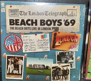 BEACH BOYS '69 The Beach Boys LIVE London 1969 Includes "God Only Knows" NM LP - Picture 1 of 3