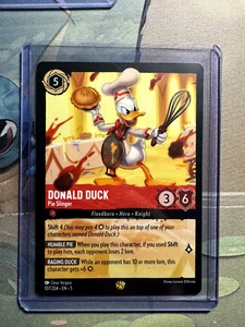 Disney Lorcana Donald Duck - Pie Slinger - Shimmering Skies 107/204 NM NonFoil - Bild 1 von 2