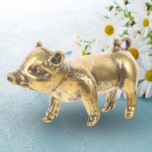 Decorazione maiale fattoria maiale chiave charm bracciali ciondolo charm figure zodiaco cinese - Foto 1 di 10
