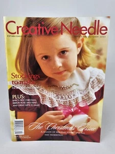 Creative Needle Smocking Embroidery Magazine September/October 2003 With Pattern - Foto 1 di 3