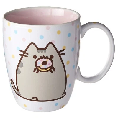 Taza de café de gres Pusheen by Our Name Is Mud “Donut”, rosa, 12 OZ. Foto 1 de 4
