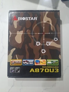 Biostar A870U3 AMD X6 AM3 Mainboard - Picture 1 of 4