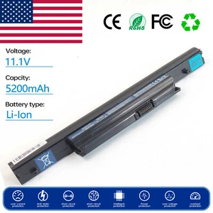 Battery for Acer 3UR18650-2-T0627 LIP6297ACPC SY6 LC-BTP00-119 B10012 - Picture 1 of 6