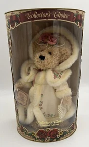 Dan Dee Limited Edition by Louis DeMas, Collectors Choice, Christmas Teddy Bear - Picture 1 of 9