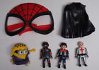  Lot of Assorted Playmobil Minions Spiderman Toy Pieces, Parts, Figures - LOT