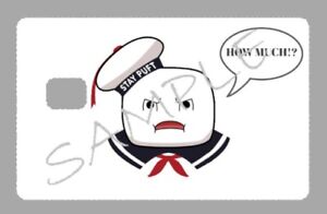 Ghostbusters - How Much?! - Stay Puft - Fan Art Credit Card Decal - See options