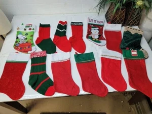 Christmas stocking 13-piece lot / we1868 r4 t70 - Picture 1 of 2