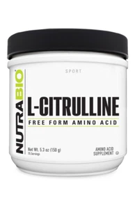 NutraBio L-Citrulina 150 gm (75 PORCIONES) - Imagen 1 de 1
