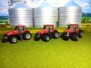 1/64 Three Case IH Magnum 370 CVT Tractors Displayed Only - Picture 1 of 3
