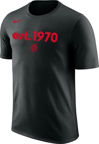 Portland Trail Blazers Nike City Edition Essential Logo T-Shirt NBA Rip City New Cover