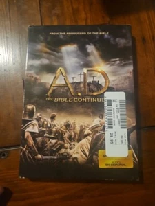 4 Disc DVD - A.D. THE BIBLE CONTINUES (2015) - Picture 1 of 6