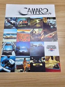 1975 CHEVROLET CAMARO DEALERSHIP SALES BROCHURE - Picture 1 of 3
