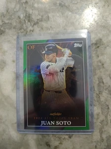 2025 Topps Series 1 - 2024 All-Topps Team Juan Soto /99 Green Foil #ATT-2 - Picture 1 of 2
