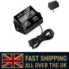 Inductive Tachometer Gauge Engine RPM Meter Engine Tach Hour Meter Digital