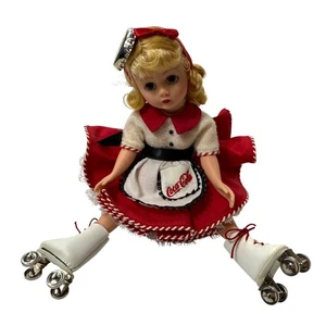 "Muñeca Madame Alexander Coca Cola Carhop 10"" 17400 cabello rubio ojos azules con caja" - Imagen 1 de 14