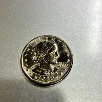 1979-P  Wide Rim & 1980-D Proof Rare Susan B. Anthony Dollar - Image 1 of 4