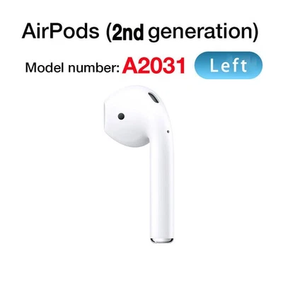 Apple AirPods 2da Generación - Repuesto AirPods Lado Izquierdo A2031 - Muy Bueno Foto 1 de 4