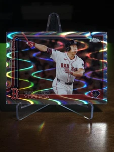 2025 Topps Chrome - Masataka Yoshida #141 RayWave Refractor - Picture 1 of 2