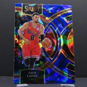 Zach Lavine - 2023-24 Panini Select Premier Blue Cracked Ice - #185 - Picture 1 of 2