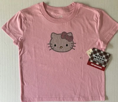HELLO KITTY  GIRL’S AND FRIENDS  LIGHT-PINK TEE SIZE SMALL - Image 1 of 4